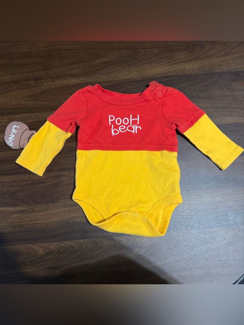 Baby Winnie the Pooh Halloween costume onesie